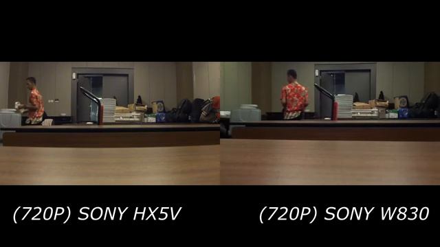COMPARE SONY W830 AND SONY HX5V SAMPLE VIDEO смотреть онлайн
