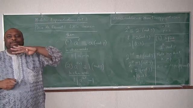 Modular Exponentiation - Part 3 (Pierre de Fermat's Little Theorem) смотреть онлайн
