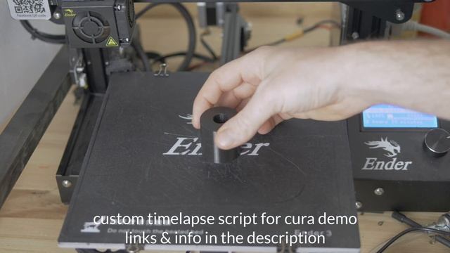 demo of a custom timelapse script for cura смотреть онлайн