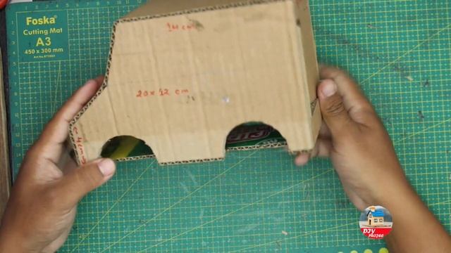 How To Make An Ambulance With Cardboard | School Projects | Cardboard Crafts