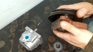 Привод насоса НШ-10 # строю вездеход на шинах низкого давления#