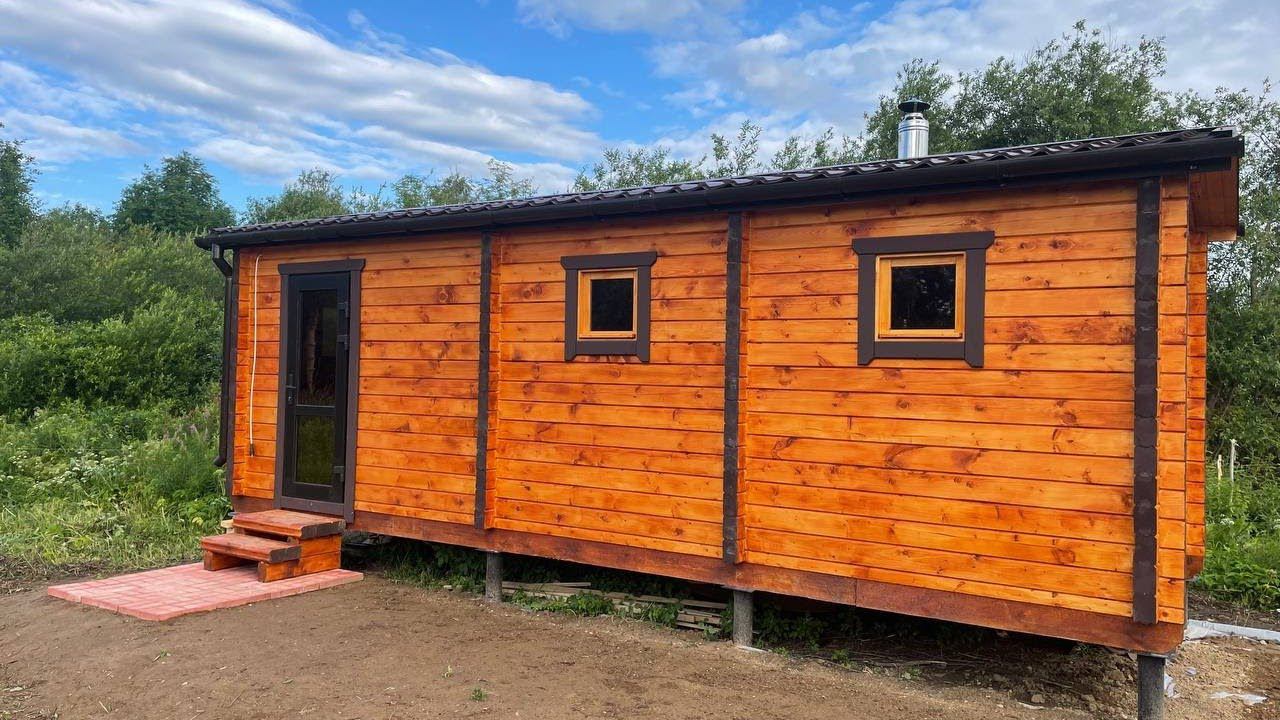 Баня из Бруса под Ключ. Супер отзыв 43 из ЛО. смотреть онлайн