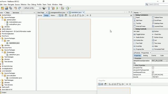How to create Java form on Netbeans IDE - Sinhala Tutorial смотреть онлайн