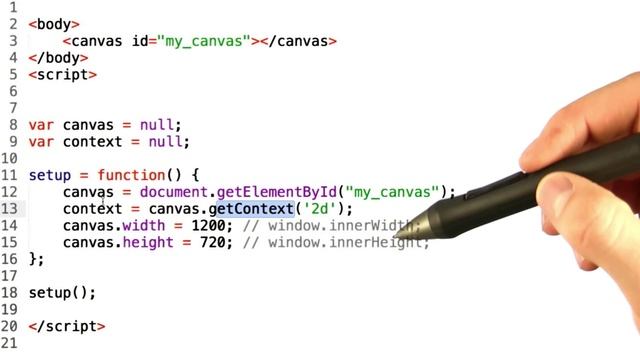 Your first canvas - HTML5 Game Development смотреть онлайн