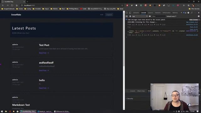 Evie.Codes LiveStream - Working on the Snowflake Blog смотреть онлайн