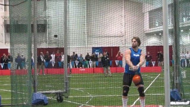 Weight throw 23.22m Steffen Nerdal NCAA 2010 indoor @ Fayetteville, AR смотреть онлайн