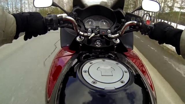 Открытие сезона на Honda CBF600 смотреть онлайн