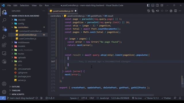 MERN stack Blog app using Tailwind CSS - 44 - Dynamic Search & Pagination of the posts (backend) смотреть онлайн