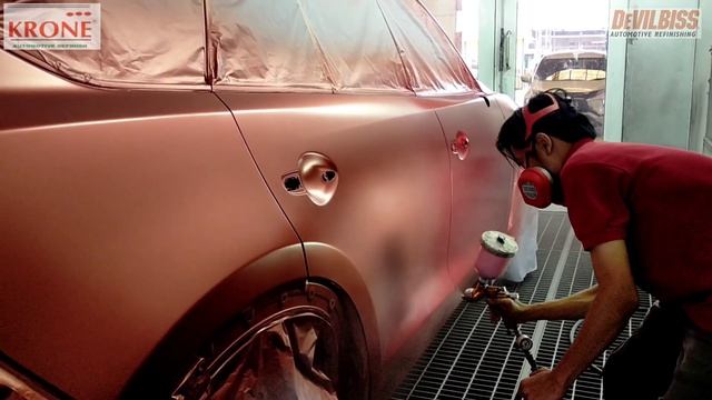 RED CANDY // KRONE Automotif Refinish // DEVILBISS Gti Pro Lite Spraygun смотреть онлайн