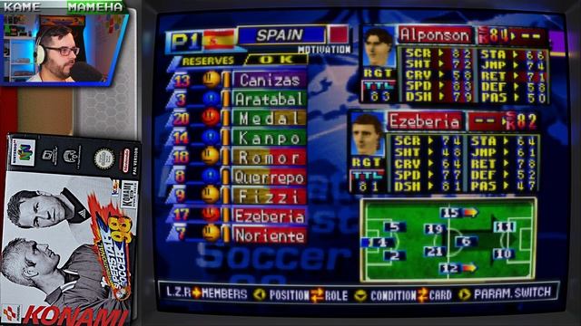 International Superstar Soccer 98 - World League #17 - Nintendo 64 - 4K 60fps смотреть онлайн