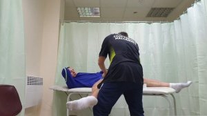 Тейпирование приводящей мышцы