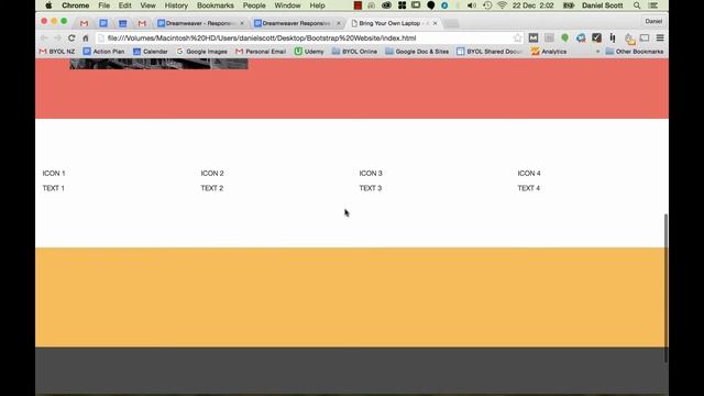 Nesting Bootstrap containers inside each other - Dreamweaver Tutorial [18/54] смотреть онлайн
