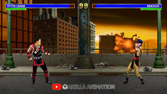 Якутский Мортал Комбат. Battle 1: Ottyk Lekha vs Braziles смотреть онлайн