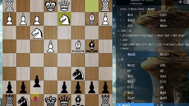 Анализ турнирных партий учеников. Мр2020№2. Калашников А. - Лаврухин. Северный гамбит смотреть онлайн