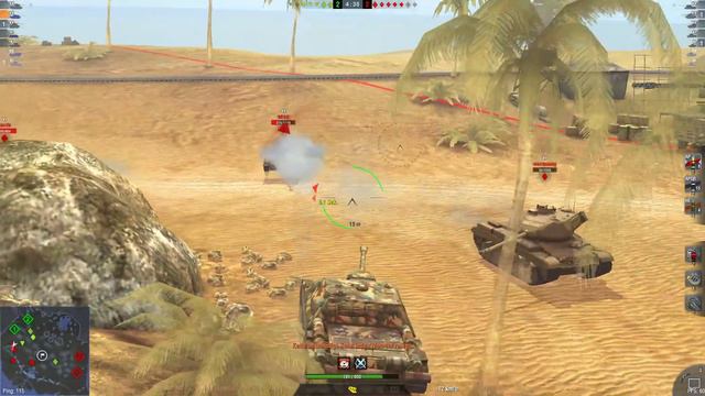 World of Tanks Blitz - SU-122-44 Aced gameplay смотреть онлайн