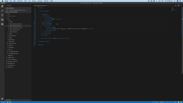 SPLIT PANE AND SIDE MENU - Ionic Tips Weekly Ep. 12 смотреть онлайн