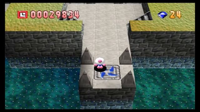 Bomberman 64 gameplay on Project64 for Windows 10 смотреть онлайн