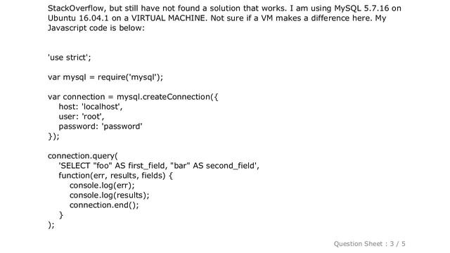 MySQL : NodeJS/mySQL - ER_ACCESS_DENIED_ERROR Access denied for user 'root'@'localhost' (using pass смотреть онлайн