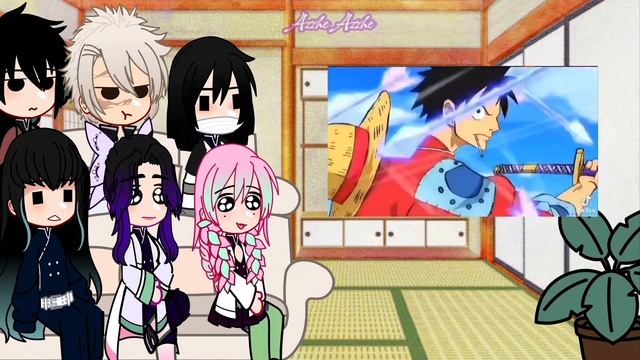 HASHIRAS REACT TO LUFFY AS A NEW HASHIRA смотреть онлайн