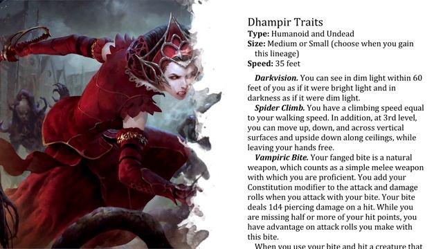 NEW UNDEAD RACES! Dhampir, Hexblood, and Reborn UA Review! | Gothic Lineages | D&D 5e смотреть онлайн