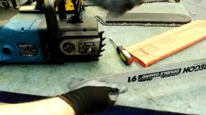 Как правильно натягивать цепь бензопилы или электропилы