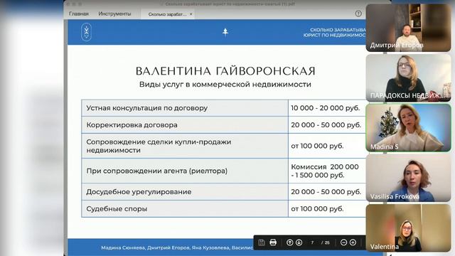 «Сколько зарабатывает юрист по недвижимости» смотреть онлайн