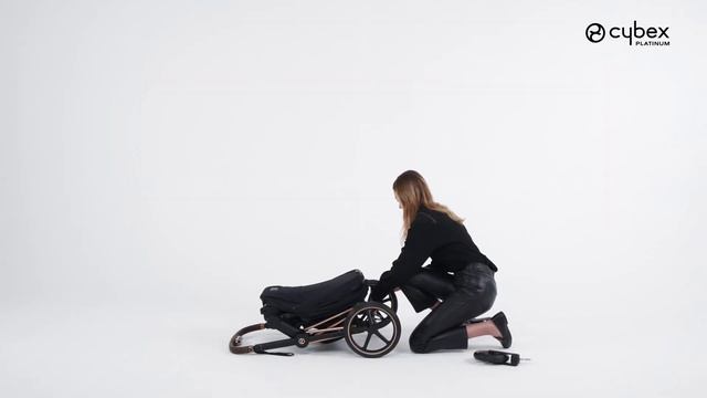 How to Attach the Wheels I PRIAM Stroller I CYBEX смотреть онлайн