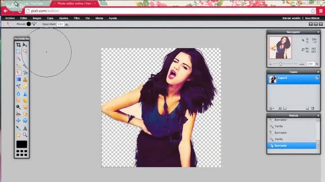 Como hacer una foto png sin photoshop смотреть онлайн