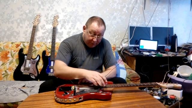 GLASOUND звукосниматель для каждой струны электрогитары. pickup for each string смотреть онлайн