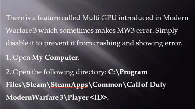How To Fix MW3 Errors смотреть онлайн