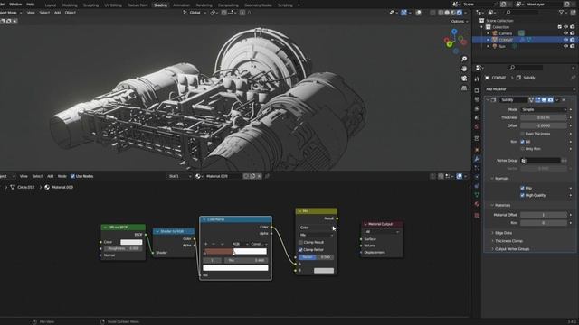 Simple Toon Shader in Blender (with image textures, outlines and color lighting) смотреть онлайн