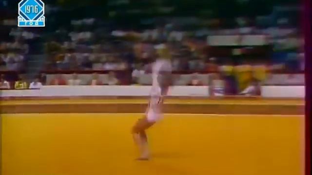 Nadia Comaneci - FX - 1976 Montreal (good Quality)