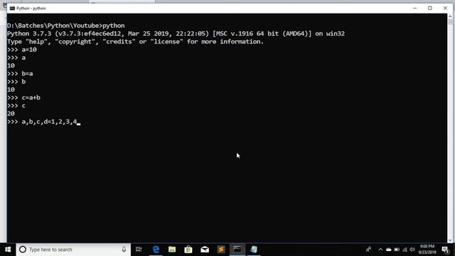 assignment operator in python смотреть онлайн