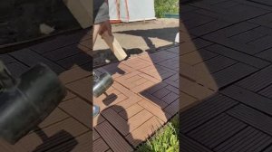 Инструкция по укладке садового паркета без бетонной стяжки. Без маркетинга.