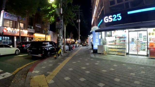 [4K] Suwon Korea - Ingye-dong Night Walking, Сувон Корея - Ингье-дун Ночная прогулка смотреть онлайн