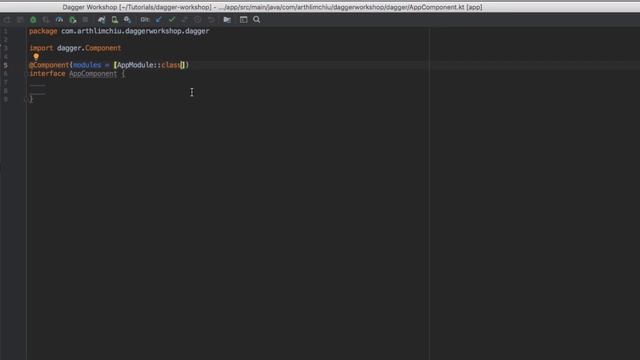 Android | Dagger 2 Tutorial | Part 3 - @Component смотреть онлайн