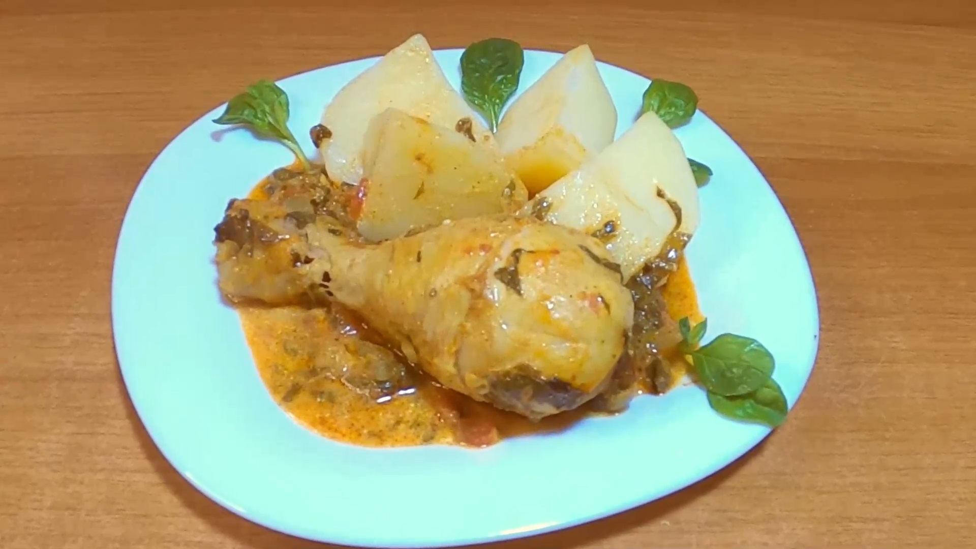 Масала с курицей, помидорами и шпинатом. Ну очень вкусно смотреть онлайн