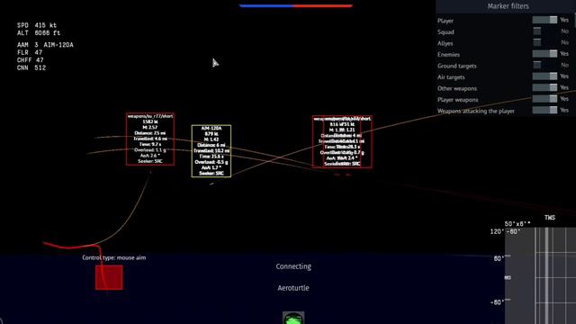 AIM-120 Vs R-77 BVR Fight In WarThunder