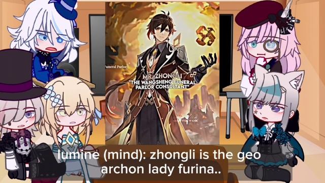 Fontaine characters react to : other nations// 2/??|| Female MC||Genshin Impact смотреть онлайн