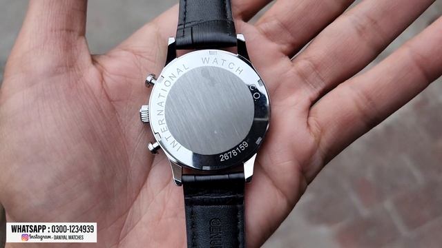 IWC Schaffhausen Chronograph Automatic 2023 ( Branded Watches In Lahore) #iwc #watches