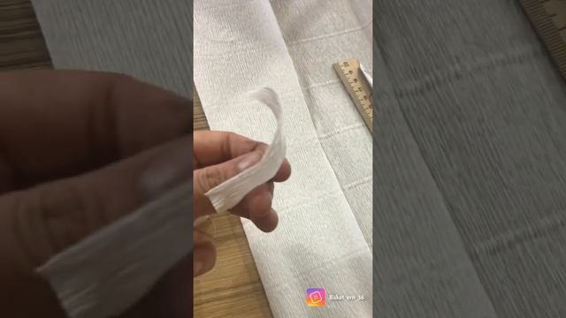 Бутон пиона из гофрированной бумаги для Букета из игрушек.Как он получился у меня. смотреть онлайн