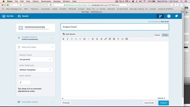 Making a static page for your WordPress report смотреть онлайн