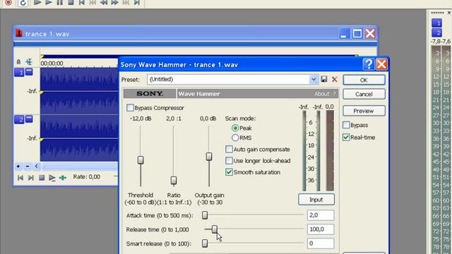 43 Эффекты в программе Sound Forge Pro 10 Wave Hammer смотреть онлайн