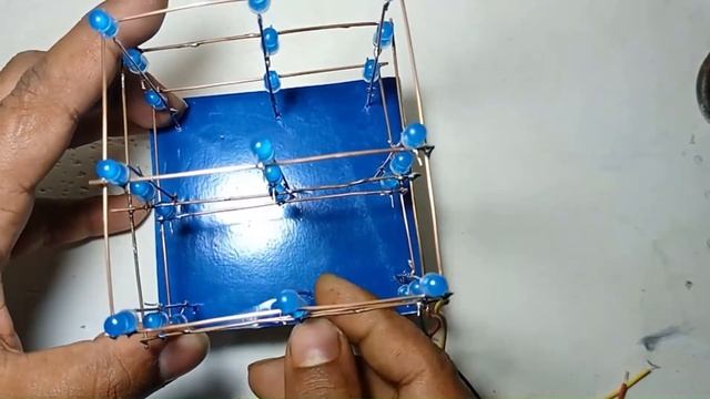 3*3*3 Led Cube using NodeMCU ??? смотреть онлайн