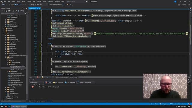 On Page Editing Meta Properties - Ep 1 - Episerver with Bob смотреть онлайн