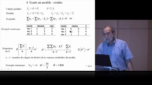Analyse de variance à 1 facteur смотреть онлайн