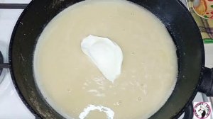 Подлива "СМЕТАННАЯ". Отлично подходит для рыбы и котлет.