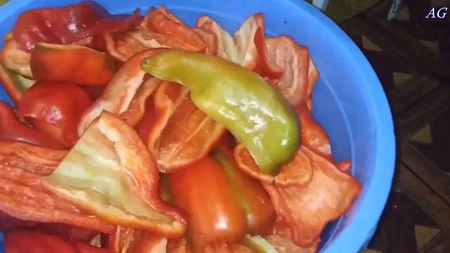 Կարմիր պղպեղ տոմատով - Red pepper with tomato - Красный перец с томатной пастой смотреть онлайн