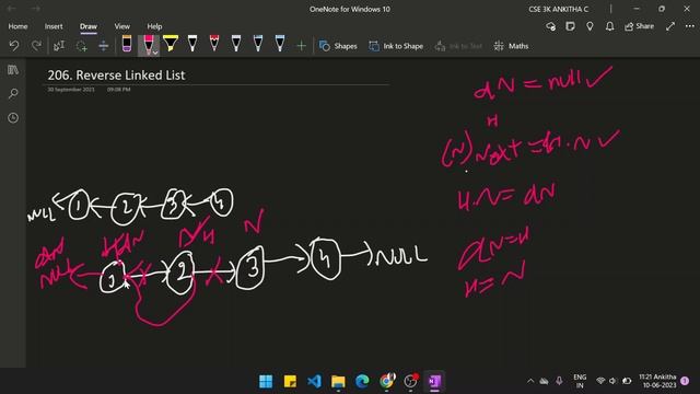 LeetCode 206 : Reverse Linked List || EASY || JAVA || Detailed Solution смотреть онлайн