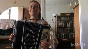 Первые аккорды на баяне. Учусь по видеоурокам @Ladirych